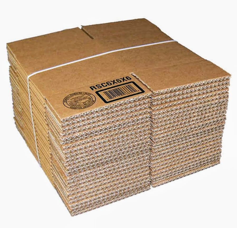 Small Shipping Box Bundle 6x6x6 (25 Units)